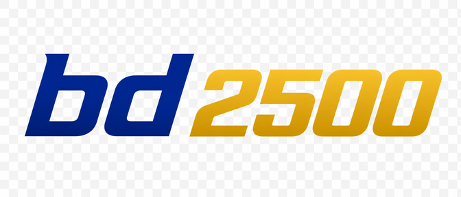 bd 2500 নীয়ন লোগো